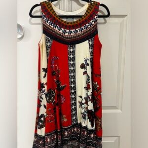 Anthropologie Dress worn 1 time then dry cleaned - perfect condition.
